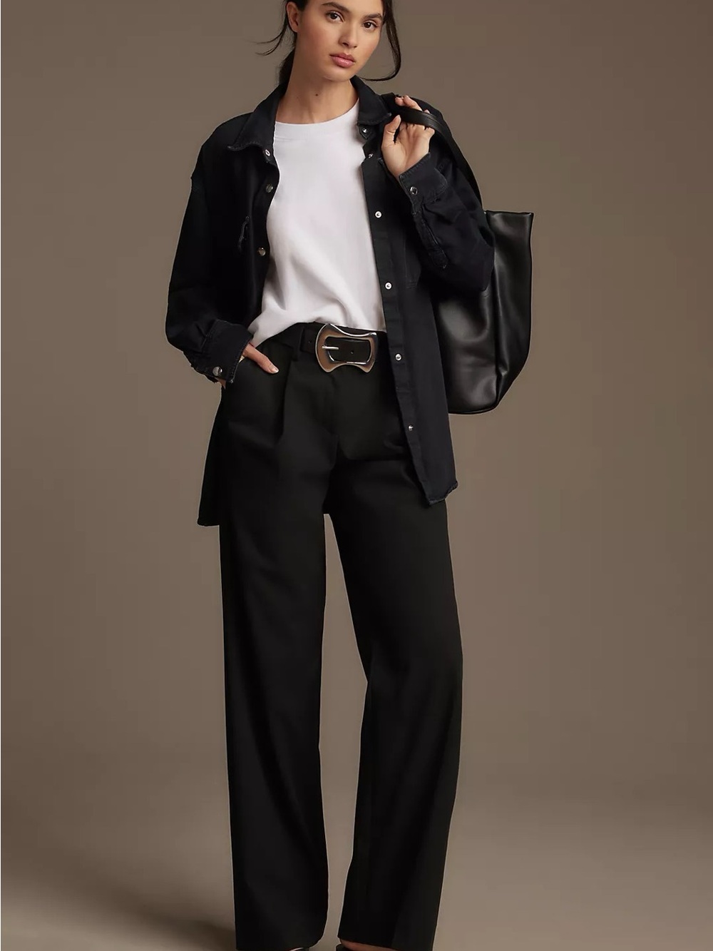 Reformation Alex Mid Rise Pant - Picture 2 of 6